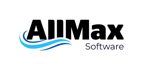 AllMax Software Logo - Black